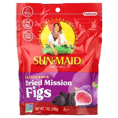 Sun-Maid, California Dried Mission Figs, 7 oz