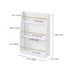 SKRAN 3-Tier Kids Bookcase, Multi-Functional Bookshelf Toy Storage Bin Floor Cabinet, Helps Keep Bedrooms, Playrooms, and Classrooms Organized - 3 of 4