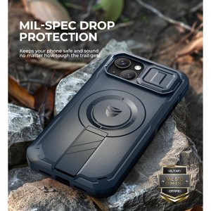 Dexnor for iPhone 15 Case with Slide Camera Cover - 1 of 3