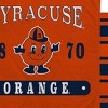 NCAA Syracuse Orange Varsity Plaque Double Sided Royal Plush Blanket: Sports Team Logo - 2 of 2