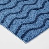 Wave Kids' Bath Rug Navy - Pillowfort™ in 2023