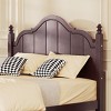 KWPZQEB Platform Bed Frame with Headboard and Wooden Slats Support, Vintage Wooden Bed Frame, No Box Spring Needed, Easy Assembly - 3 of 4