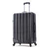 Rockland Santa Fe Hardside Spinner Wheel Luggage Carbon 3-Piece Set (20/24/28) - 3 of 4