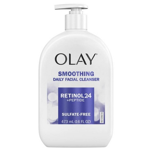 Olay Retinol 24 + Peptide Smoothing and Sulfate-Free Face Wash - 16 fl oz - image 1 of 4