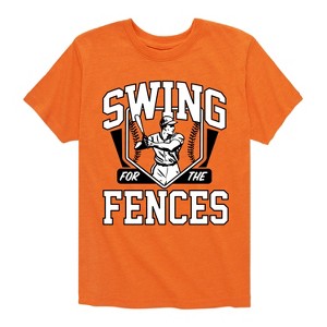Boys' - Instant Message - Swing For The Fences Short Sleeve Graphic T-Shirt - 1 of 4
