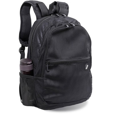 Рюкзаки JWorld J World Mesh 18" Backpack - Black — фото 3