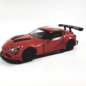 KiNSMART - Toyota GR Supra Concept Racing Edition 1:36 Scale 5" Die Cast Metal Super Sports Toy Car (Red) - 1 of 4