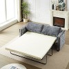NicBex Modern Convertible Sleeper Chair,Folding Sofa Bed with Wooden Frame,Couches Covered in Chenille Fabric for Living Room,Gray - 2 of 4