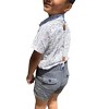 Boy's Captain Shorts With Removable Suspenders - ME & HENRY - 2 of 2