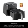 Ninja AF140H Air Fryer Pro XL 400 Degree Air Crisp 3-in-1 5QT (Refurbished) - 3 of 4