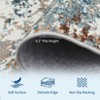 Area Rugs for Living Room Bedroom Modern Abstract Machine Washable Rug Soft Low Pile Non Slip Rug - 4 of 4