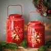 tag Snowflake Enamel Lantern Large - 2 of 2