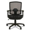 Alera Alera Etros Series Suspension Mesh Mid-Back Synchro Tilt Chair, Supports Up to 275 lb, 15.74" to 19.68" Seat Height, Black - 3 of 4