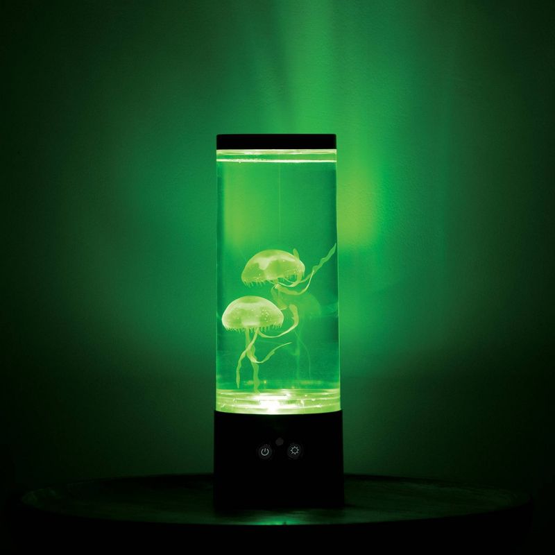 12&#34; RGB Jellyfish Lamp with USB Black - West &#38; Arrow, 3 of 4