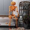 60" Posable Pumpkin Skeleton Halloween Decorative Mannequin - Hyde & EEK! Boutique™ - image 2 of 3