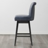 Spruce&Spring Upholstered 26-inch Counter Height Swivel Barstool - 4 of 4