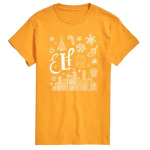Men's - Elf - Doodle Logo Short Sleeve Graphic T-Shirt - 1 of 3