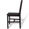 CLIHOME Modern Minimalist Dining Chair with Retro Design of Solid Pine Wood, Comfortable Restaurant Backrest Chair(Set of 2) - 4 of 4