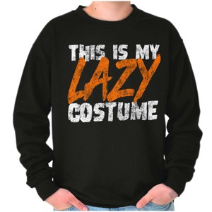 This Is My Lazy Halloween Costume Sweatshirt for Men or Women Brisco Brands - 1 of 4