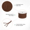 Unique Bargains Soft Polyester Twisted Silk Decorative Craft Cord Trim Cord Rope 22 Yards 1 Pc - 2 of 4