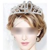 Meant2Be 13th Birthday Sash & Tiara for Women - Gold - image 2 of 4