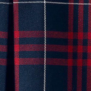 classic navy large plaid