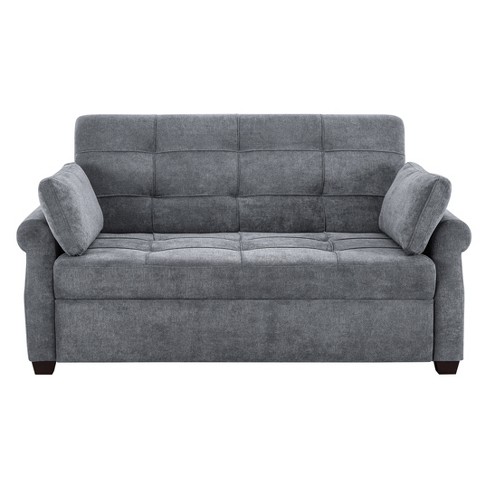 Serta Honor Convertible Sofa Gray