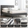 DeCoro Mornington Upholstered 2.0 Platform Full Size Frame and Headboard - 2 of 4