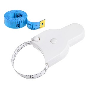 Unique Bargains Retractable Accurate Tailors Tape Dual-sided Rulers and Measuring Tools - 1 of 4