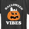 Women's - Peanuts - Halloween Vibes Short Sleeve Graphic T-Shirt - 2 of 4
