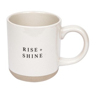 Sweet Water Decor Rise and Shine Stoneware Coffee Mug -14oz - 1 of 4