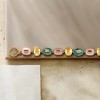 Ross-Simons Pink Opal, Turquoise and 1.80 ct. t.w. Multi-Gemstone Overlay Bracelet in 18kt Gold Over Sterling - 4 of 4