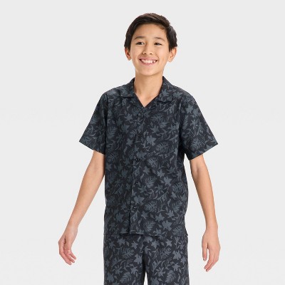 Boys' Short Sleeve Resort Shirt - All In Motion™