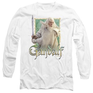 Men’s Lord Of The Rings Gandalf Long Sleeve T-Shirt - 1 of 4