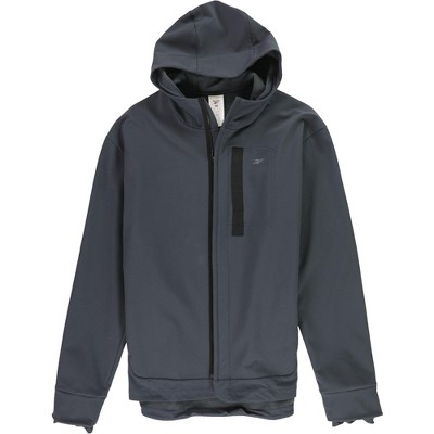 Reebok Mens One Series Fleece-Lined Running Jacket