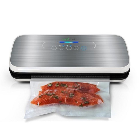 Foodsaver Premier Vacuum Sealer With Dry/moist/marinate Modes, Roll Storage  And Cutter Bar, And Bags And Roll Starter Kit - Black : Target