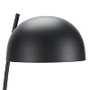 21" Iron Arched Matte Black Table Lamp - Nourison - 3 of 4