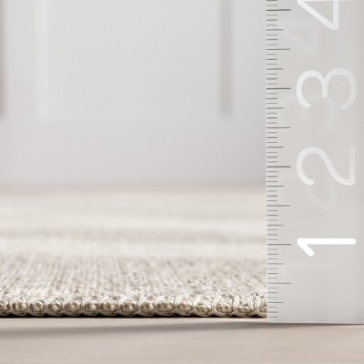 Claude Cream Abstract Reversible Washable Cotton Area Rug