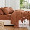 BAGOKIE 7 Pieces Seersucker California Bed in a Bag Comforter Set - 4 of 4