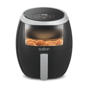 Salton XXL Digital Air Fryer with Viewing Window,  8 L/8.5 Qt, 8 Pre-Programmed Functions for Oil Free Frying with Temperature Control & Overheat - 1 of 4