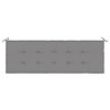 vidaXL Outdoor Garden Bench Cushion, Comfortable Foam Fiber Filling, Durable Oxford Fabric - 4 of 4