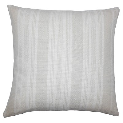 Gray Textured Square Throw Pillow (20"x20") - The Pillow Collection