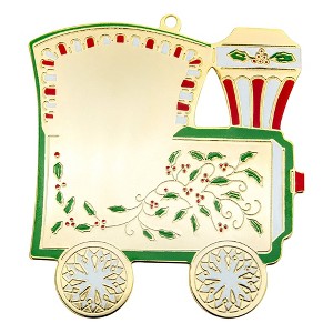 Gloria Duchin Enamel Train Tree Ornament - 1 of 3