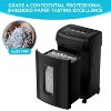 BestParts 22-Sheet Heavy-Duty Cross-Cut Paper Shredder with 9.24-Gallon Bin – Black - 4 of 4