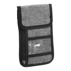 Unique Bargains Waterproof Passport Holder Travel Neck Wallet for Women Men - 1 of 4