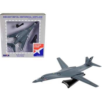 Rockwell International B-1B Lancer Bomber Aircraft "Boss Hawg" USAF 1/221 Diecast Model Airplane by Postage Stamp