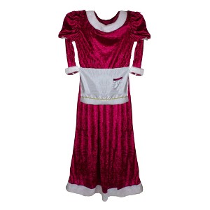 Northlight White and Red Girl's Mrs. Claus Costume Set - 10-14 Years - 1 of 1