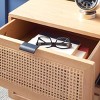 Baisley 2 Drawer Rattan Night Stnd - NST5003 - Safavieh - 2 of 4