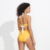Lands' End Women's Seamed Halter Tankini Top - 2 of 4