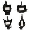 Sanrio Hello Kitty Luggage Tag Kuromi, My Melody, Hello Kitty PVC Travel Tags Gifts - Set of 4 - 4 of 4